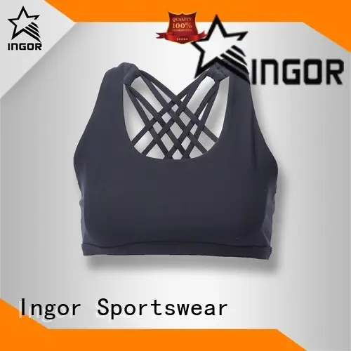 INGOR tops sports bra pads to enhance the capacity of sports for girls 1
