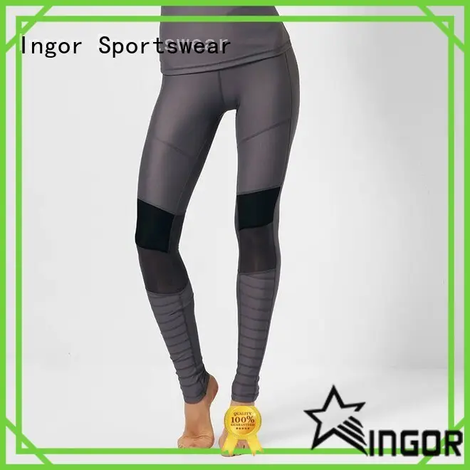 INGOR convenient good yoga leggings with four needles six threads for yoga 1