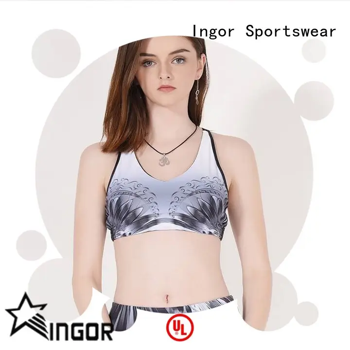 INGOR breathable burgundy sports bra on sale for sport 1