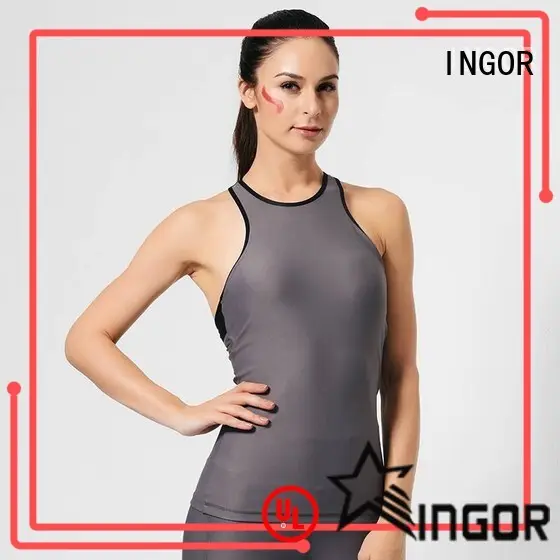 INGOR summer tank tops for women with racerback design for yoga 1