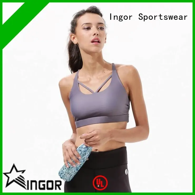 online sports bra without racerback pink with high quality for girls 1