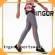 INGOR grey yoga leggings with high quality at the gym 1