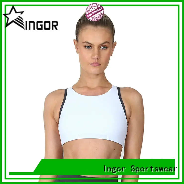 INGOR soft light support sports bra with high quality at the gym 1