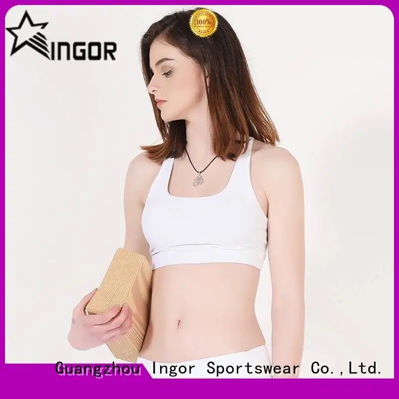 INGOR padded sports top with sports bra to enhance the capacity of sports at the gym 1