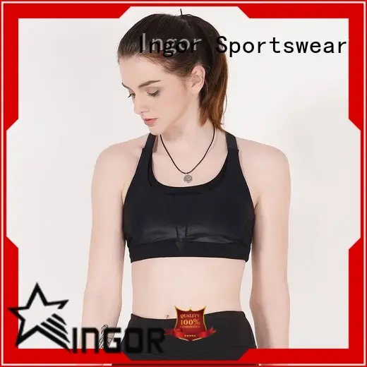 INGOR soft best sports bra for gym with high quality at the gym 1