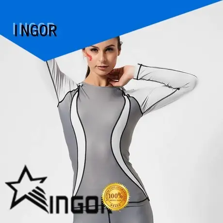 INGOR drawstring Sports sweatshirts with drawstring design for women 1