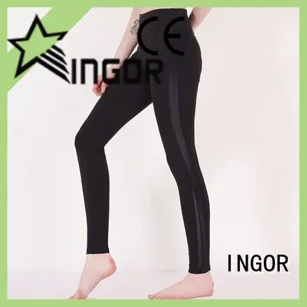 INGOR convenient cropped yoga leggings with high quality 1