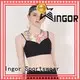 breathable pink and black sports bra quality on sale for women 1