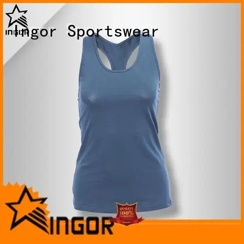 INGOR running crop tank with racerback design for yoga1 1