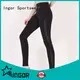 durability workout yoga leggings blue with four needles six threads for ladies 1