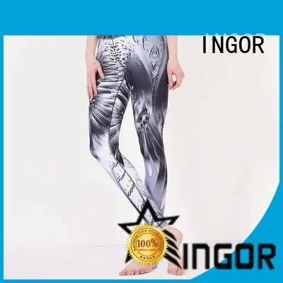 INGOR dark green yoga leggings on sale for girls 1