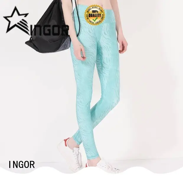 INGOR convenient olive yoga leggings with high quality 1