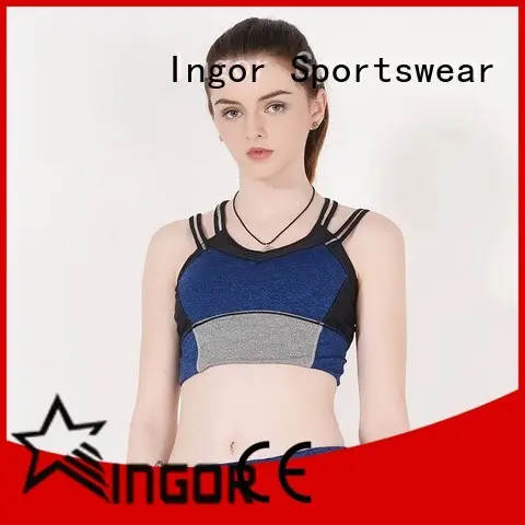 INGOR sexy popular sports bras to enhance the capacity of sports for girls 1