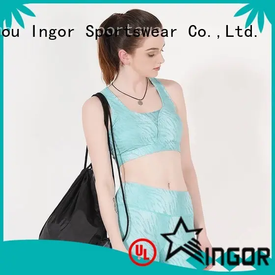 INGOR back best zip up sports bra with high quality for women 1