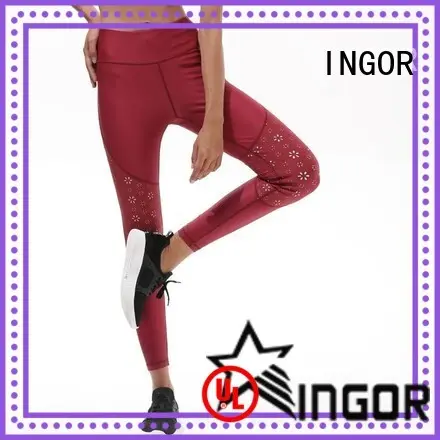 durability cut out yoga leggings tights with high quality for girls 1