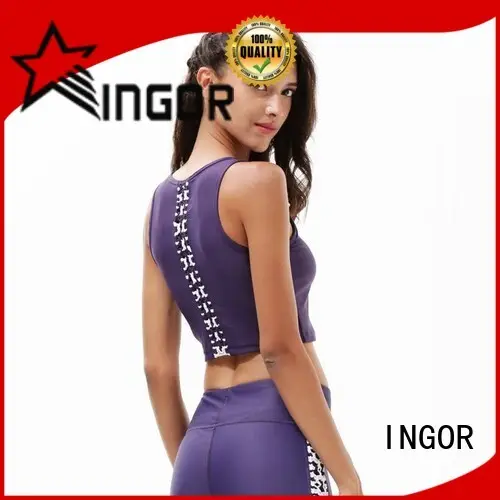 INGOR women neon pink sports bra to enhance the capacity of sports for girls 1