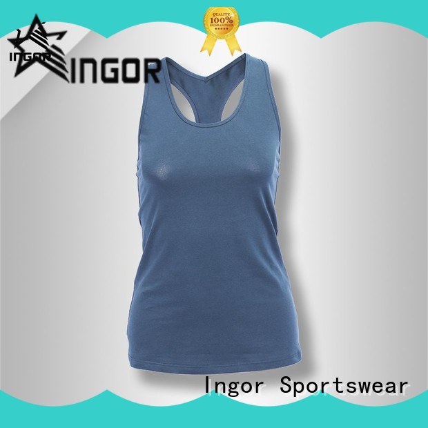 soft yoga tops fashion with racerback design for ladies 1
