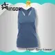 soft yoga tops fashion with racerback design for ladies 1