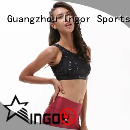 INGOR sexy zip front sports bra on sale for ladies 1