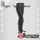 convenient light gray yoga leggings dress with four needles six threads for women 1