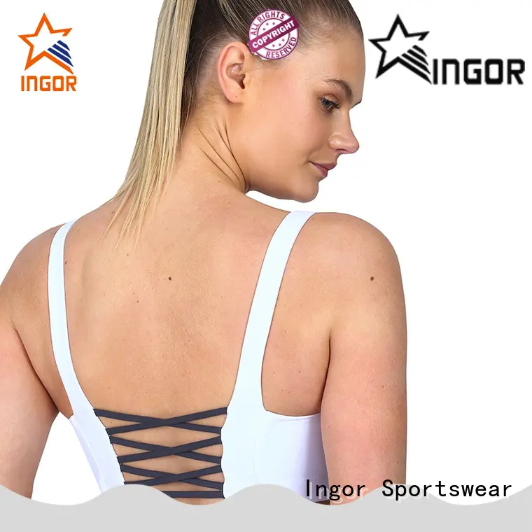 INGOR neck women's sports bras sale with high quality for ladies 1