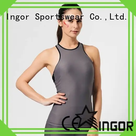INGOR shirts crop tank with racerback design for women 1