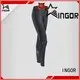 INGOR convenient purple yoga leggings with four needles six threads for women 1