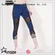 INGOR durability maroon yoga leggings with four needles six threads for girls 1