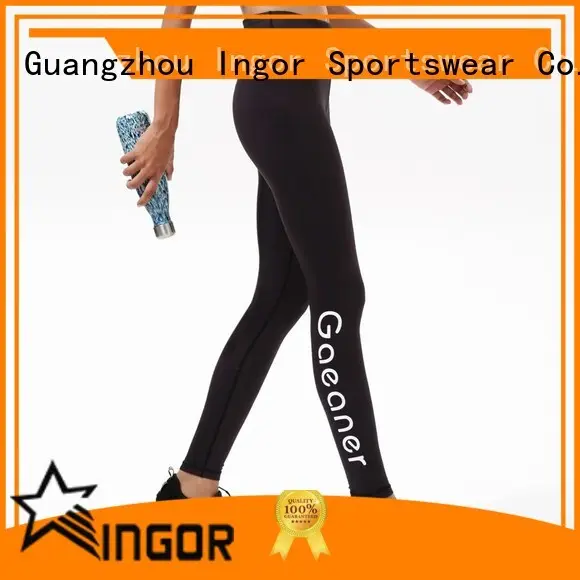 black mesh yoga leggings floral with high quality for sport 1