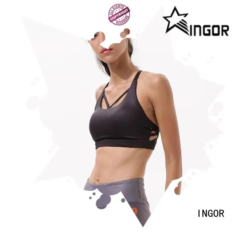 breathable pink red sports bra support with high quality at the gym 1