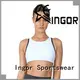 INGOR soft flesh coloured sports bra to enhance the capacity of sports for girls 1