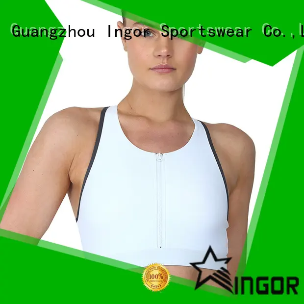 INGOR custom front fastening sports bra with high quality for women 1