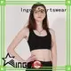 INGOR breathable light blue sports bra with high quality for sport 1