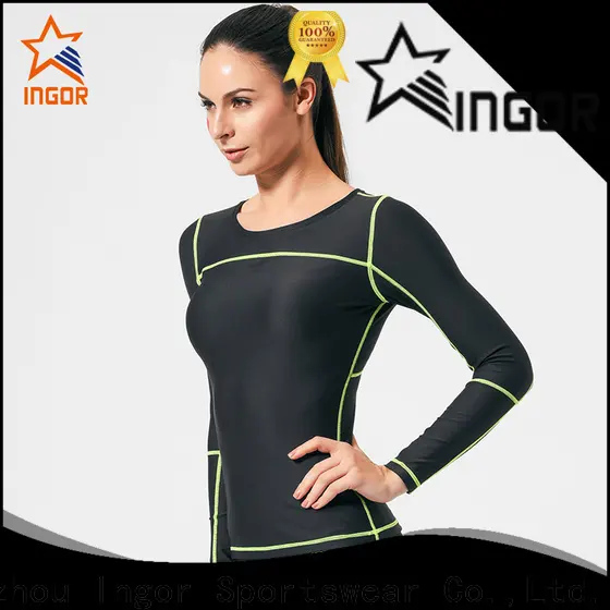 INGOR loose crop tank with racerback design for sport 1
