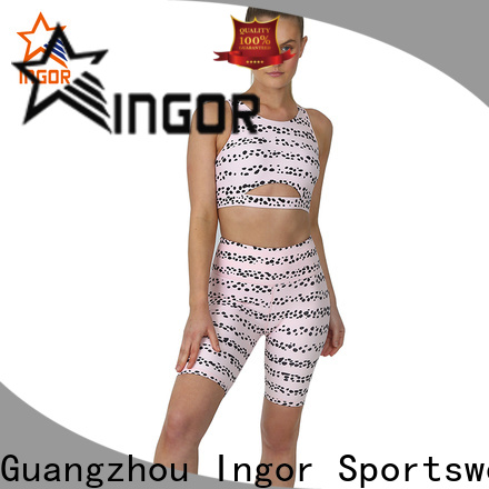 INGOR personalized yoga outfits cheap factory price for gym 1
