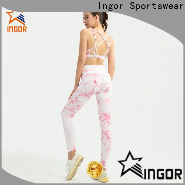 INGOR yoga wear suit slimming bulk production for sport 1