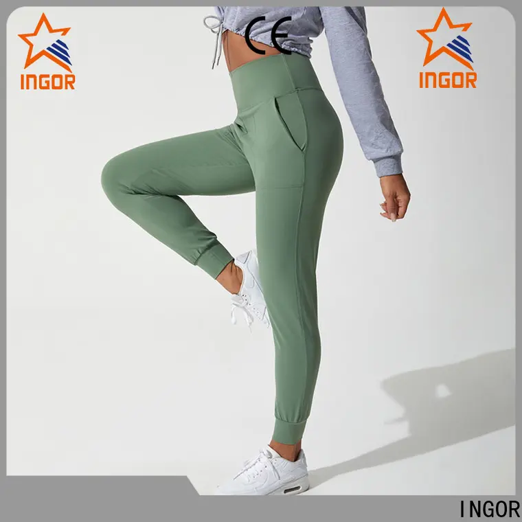 women and yoga pants leggings with four needles six threads for sport 1