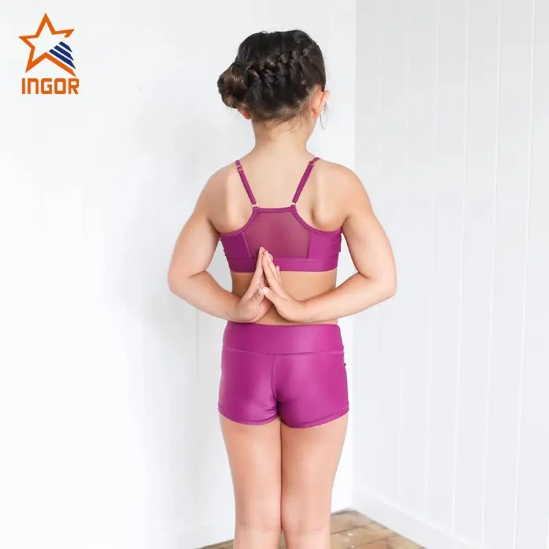 INGOR kids fitness clothes type for girls 3