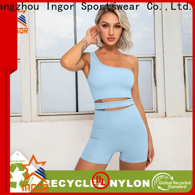 INGOR sexy recycled fabric manufacturers to enhance the capacity of sports for ladies 1
