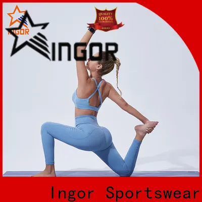 INGOR organic cotton yoga wear overseas market for ladies 1