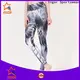 convenient beautiful women wearing yoga pants print with four needles six threads for women 1