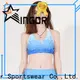 INGOR blue women's sports bra on sale at the gym 1