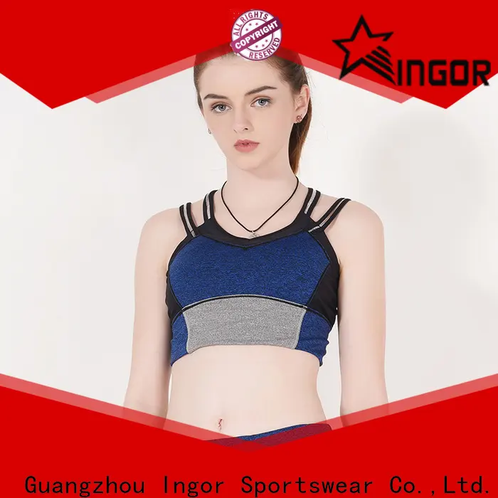 INGOR online woman in sports bra with high quality at the gym 1