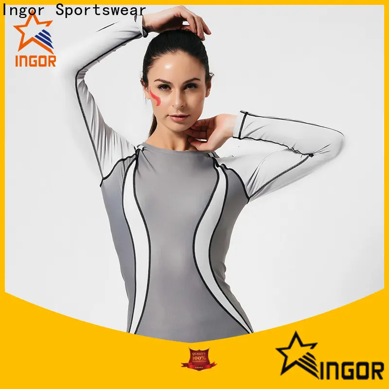 INGOR soft yoga tops with high quality at the gym 1