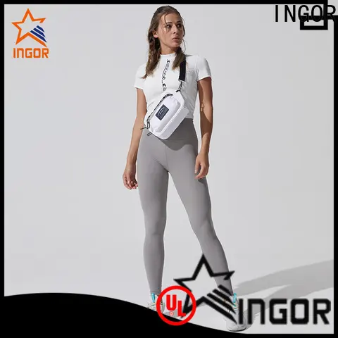 INGOR personalized yoga shorts outfit supplier for ladies 1