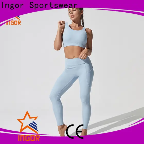 custom organic cotton yoga wear factory price for yoga 1