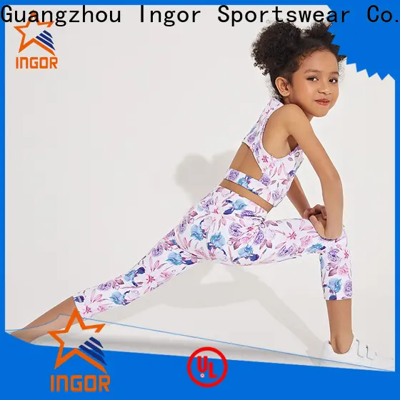INGOR exercise pants for kids type at the gym 1