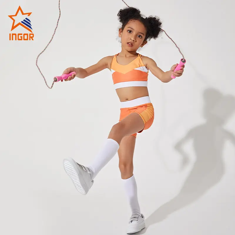 durability children's athletic clothes for girls 7
