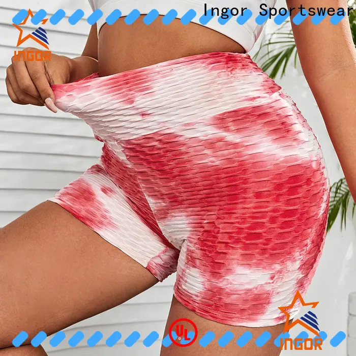 INGOR waisted yoga shorts on sale for sportb 1