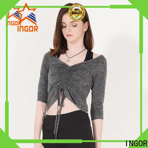 personalized yoga tops loose on sale for sport 1